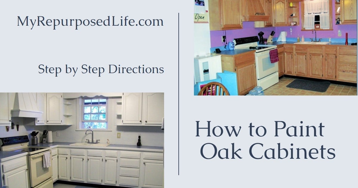 how to paint oak kitchen countertops