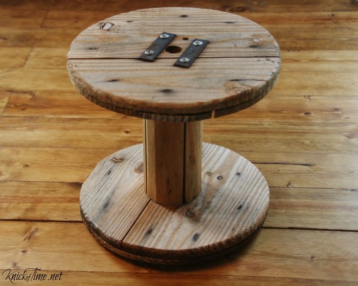 Coffee Station from a Repurposed Cable Spool - My Repurposed Life®