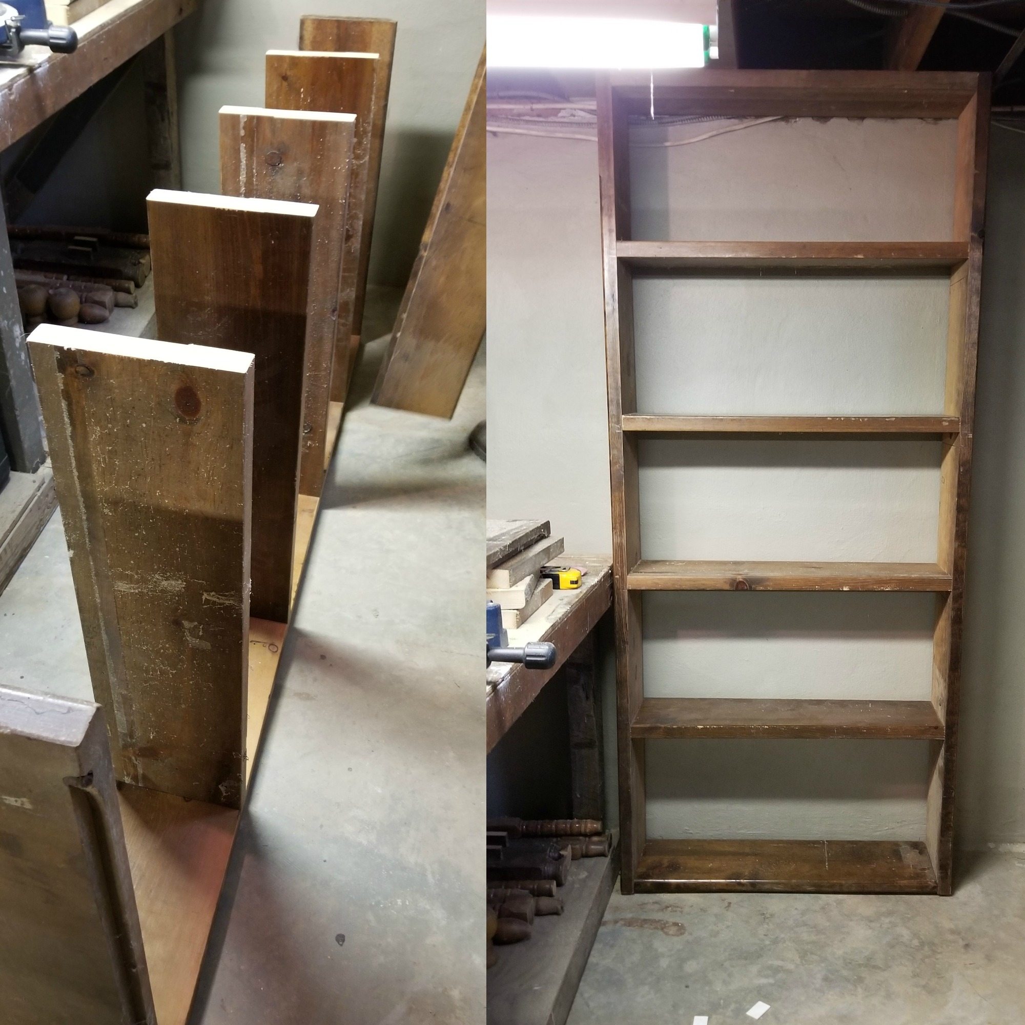How To Build Simple Basement Storage Shelves 