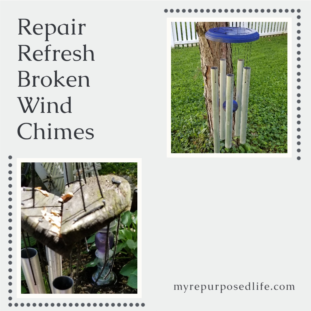 Wind Chime Makeover  Paint & More - My Repurposed Life®