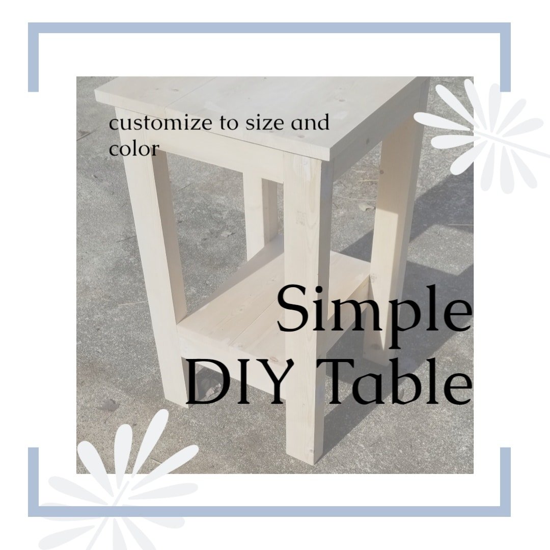 How to make a simple table 