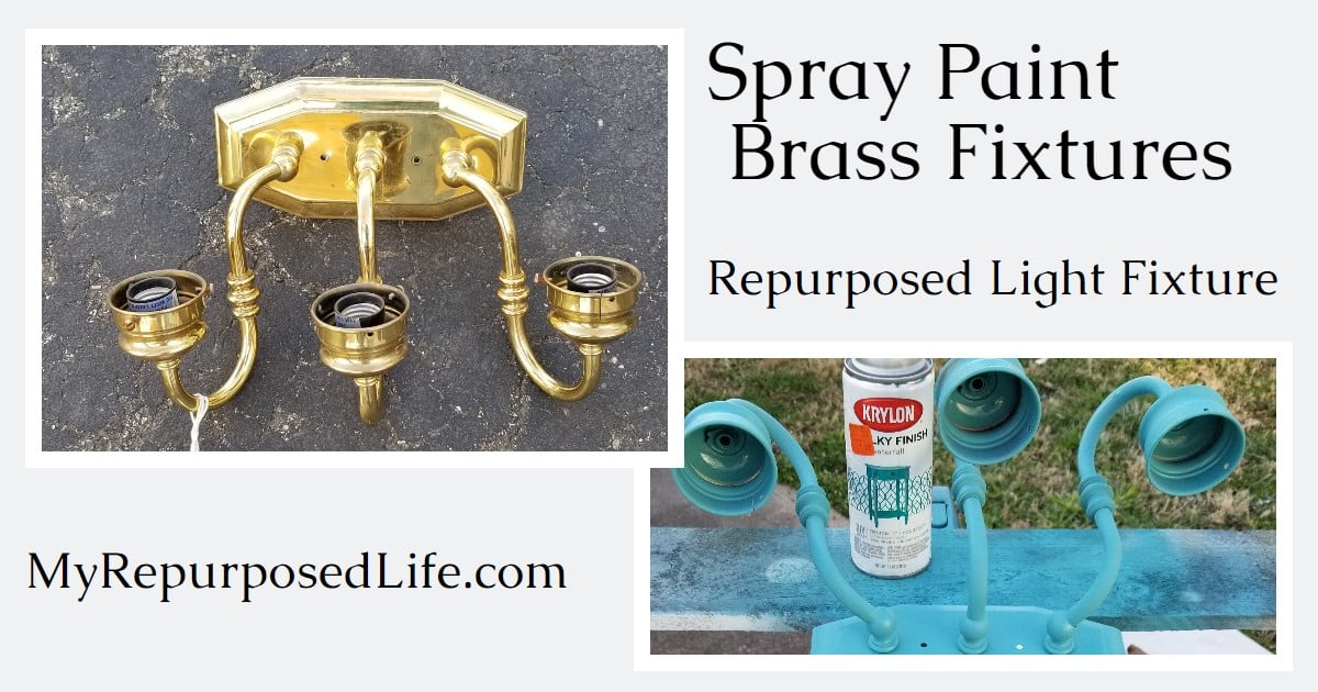 spraypaint Restoring a decor with spray brass color - spraypaint blog