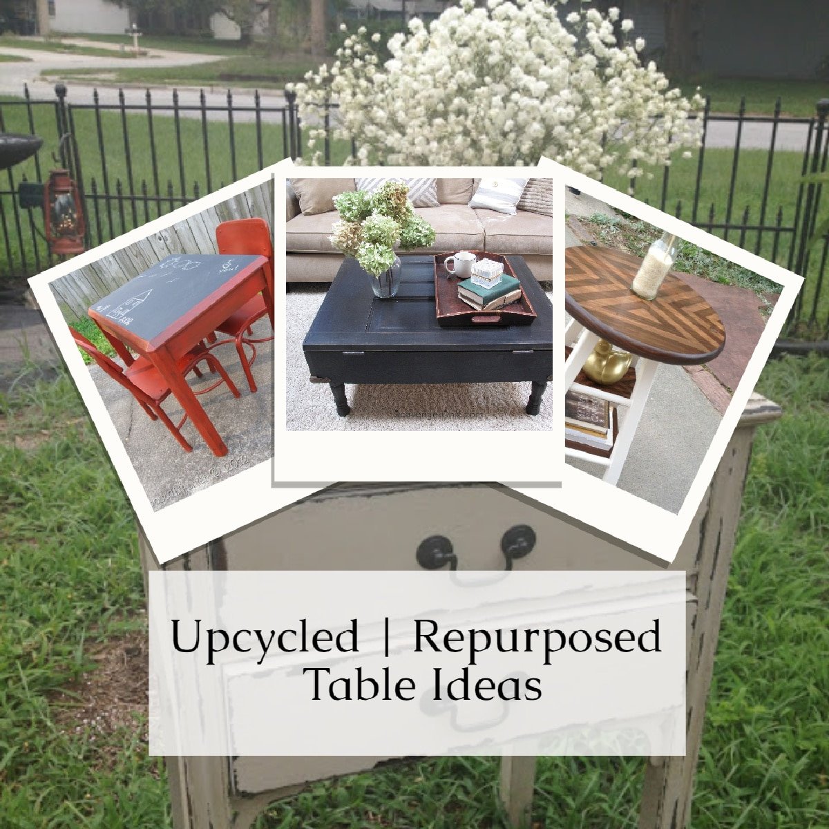 upcycled tables